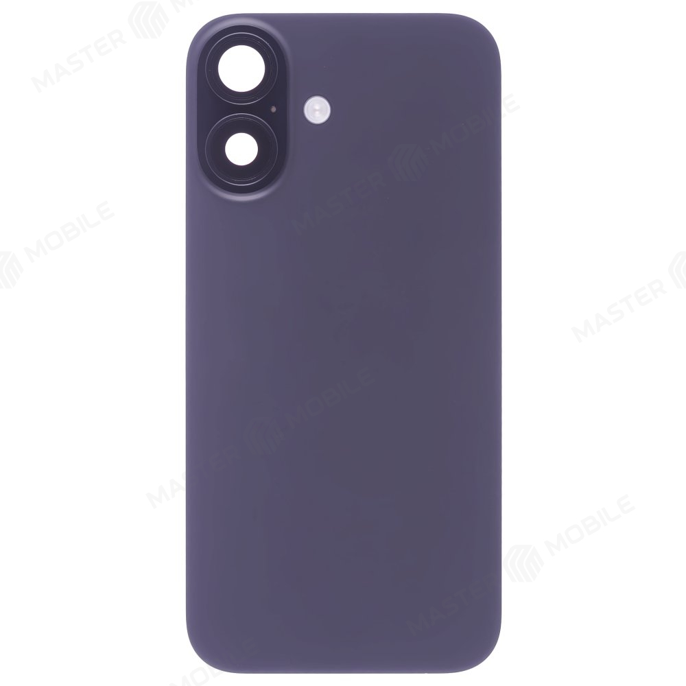 Задняя крышка для Apple iPhone 16 (черный) (в сборе) (ORIG100) (Снятый) (возможен дефект ЛКП)
