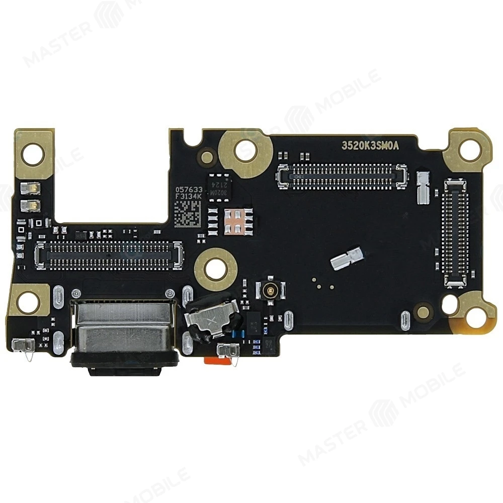 Нижняя плата для Xiaomi 11T (21081111RG) / 11T Pro (2107113SG) комп. +  разъем зарядки + микрофон + разъем SIM купить в интернет-магазине  Master-mobile