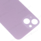 Задняя крышка для Apple iPhone 13 (розовый) (с широким отверстием) (Premium) фото №3
