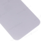 Задняя крышка для Apple iPhone 15 Pro Max (белый) (в сборе со стеклом камеры) (Premium) фото №4