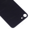 Задняя крышка для Apple iPhone SE 2020 (черный) (с широким отверстием) (Premium) фото №3