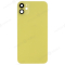 Задняя крышка для Apple iPhone 11 (желтый) (в сборе со стеклом камеры) (Premium) фото №1