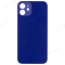 Задняя крышка для Apple iPhone 12 (синий) (с широким отверстием) (Premium) фото №1