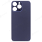 Задняя крышка для Apple iPhone 15 Pro Max (синий) (с широким отверстием) (Premium) фото №1