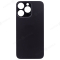 Задняя крышка для Apple iPhone 13 Pro (черный) (с широким отверстием) (Premium) фото №1