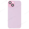 Задняя крышка для Apple iPhone 15 (розовый) (в сборе со стеклом камеры) (Premium) фото №1