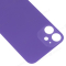 Задняя крышка для Apple iPhone 12 mini (фиолетовый) (с широким отверстием) (Premium) фото №3
