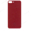 Задняя крышка для Apple iPhone 8 Plus (красный) (с широким отверстием) (Premium) фото №1