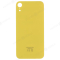 Задняя крышка для Apple iPhone Xr (желтый) (с широким отверстием) (Premium) фото №1