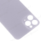 Задняя крышка для Apple iPhone 11 Pro (белый) (с широким отверстием) (Premium) фото №3