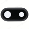 Стекло задней камеры для Apple iPhone 7 Plus (в рамке) (черный)  фото №1