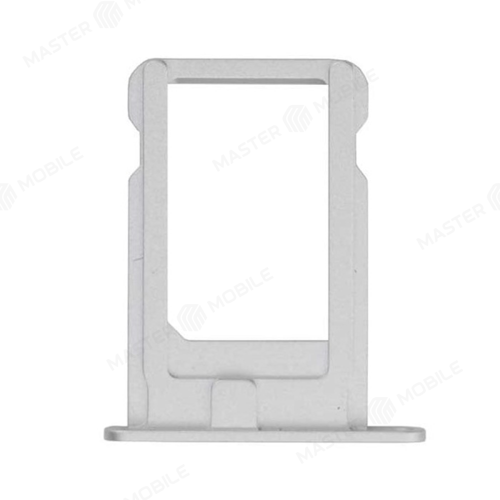 Держатель сим-карты для Apple iPhone 5s / iPhone SE (серебристый)