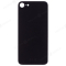 Задняя крышка для Apple iPhone SE 2020 (черный) (с широким отверстием) (Premium) фото №1