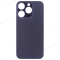 Задняя крышка для Apple iPhone 15 Pro (синий) (с широким отверстием) (Premium) фото №1