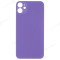 Задняя крышка для Apple iPhone 11 (фиолетовый) (с широким отверстием) фото №1