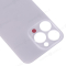 Задняя крышка для Apple iPhone 13 Pro (белый) (с широким отверстием) (Premium) фото №3