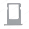 Держатель сим-карты для Apple iPhone 5s / iPhone SE (серый) фото №2