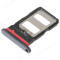 Держатель сим-карты для Xiaomi Poco F4 (22021211RG) (черный) фото №3