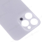 Задняя крышка для Apple iPhone 14 Pro Max (белый) (с широким отверстием) (Premium) фото №3