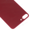 Задняя крышка для Apple iPhone 8 Plus (красный) (с широким отверстием) (Premium) фото №3