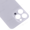 Задняя крышка для Apple iPhone 15 Pro Max (белый) (с широким отверстием) (Premium) фото №3
