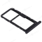 Держатель сим-карты для Huawei P20 Lite (ANE-LX1) / Nova 3E (ANE-AL00) (черный) фото №4