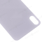 Задняя крышка для Apple iPhone Xs Max (белый) (с широким отверстием) (Premium) фото №3