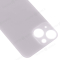 Задняя крышка для Apple iPhone 13 mini (белый) (с широким отверстием) (Premium) фото №3