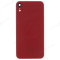 Задняя крышка для Apple iPhone Xr (красный) (в сборе со стеклом камеры) (Premium) фото №1