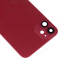 Задняя крышка для Apple iPhone 11 (красный) (в сборе со стеклом камеры) (Premium) фото №3