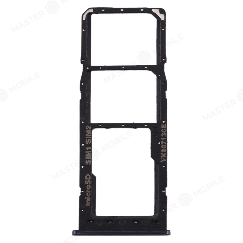 Держатель сим-карты для Samsung A105 Galaxy A10 / A205 Galaxy A20 / A305 Galaxy A30 / A505 Galaxy A50 / A705 Galaxy A70 (черный)