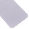 Задняя крышка для Apple iPhone 13 Pro (белый) (с широким отверстием) (Premium) фото №4