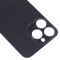 Задняя крышка для Apple iPhone 13 Pro (черный) (с широким отверстием) (Premium) фото №3
