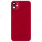 Задняя крышка для Apple iPhone 11 (красный) (в сборе со стеклом камеры) (Premium) фото №1