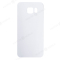 Задняя крышка для Samsung G925 Galaxy S6 Edge (белый) фото №1