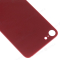 Задняя крышка для Apple iPhone 8 (красный) (с широким отверстием) (Premium) фото №3