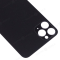 Задняя крышка для Apple iPhone 11 Pro Max (серый) (с широким отверстием) (Premium) фото №3