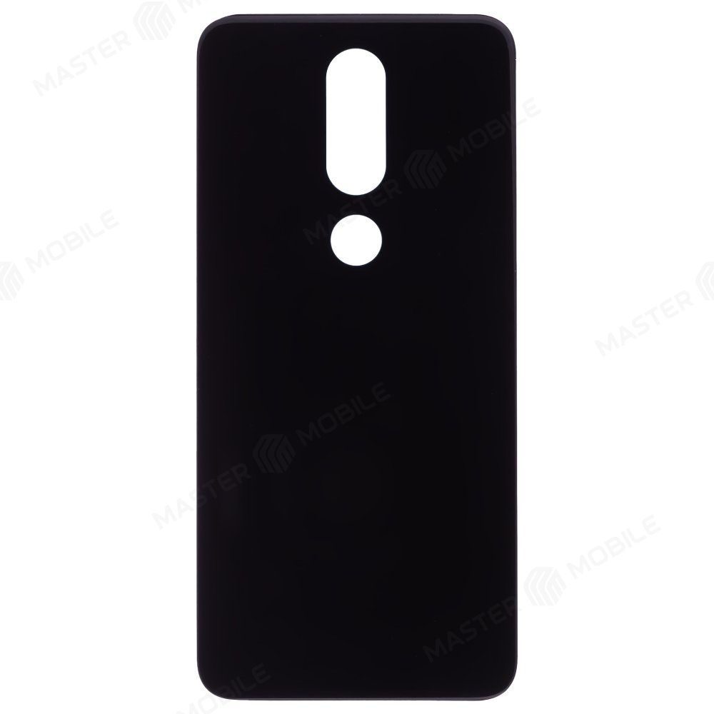 Задняя крышка для Nokia 5.1 Plus (TA-1105) (черный)
