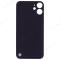 Задняя крышка для Apple iPhone 12 mini (черный) (с широким отверстием) (Premium) фото №2