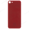 Задняя крышка для Apple iPhone 8 (красный) (с широким отверстием) (Premium) фото №1