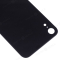 Задняя крышка для Apple iPhone Xr (черный) (Premium) фото №3