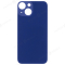 Задняя крышка для Apple iPhone 13 mini (синий) (с широким отверстием) (Premium) фото №1